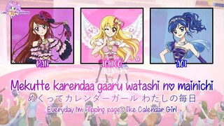 Calendar Girl｜Soleil｜FULL+LYRICS[ROM/KAN/ENG]｜Aikatsu!