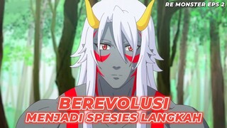 MENJADI PEMIMPIN DESA DAN BEREVOLUSI MENJADI SPESIES LANGKAH‼️Alur Cerita Anime Re Monster Eps 2