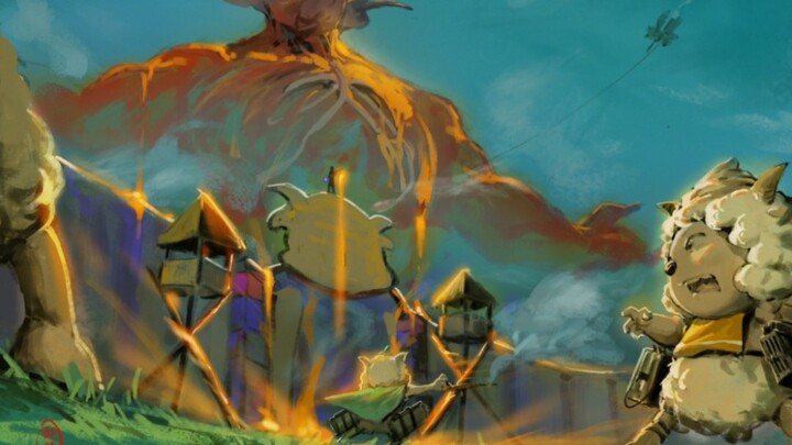 Domba gemuk untuk mundur