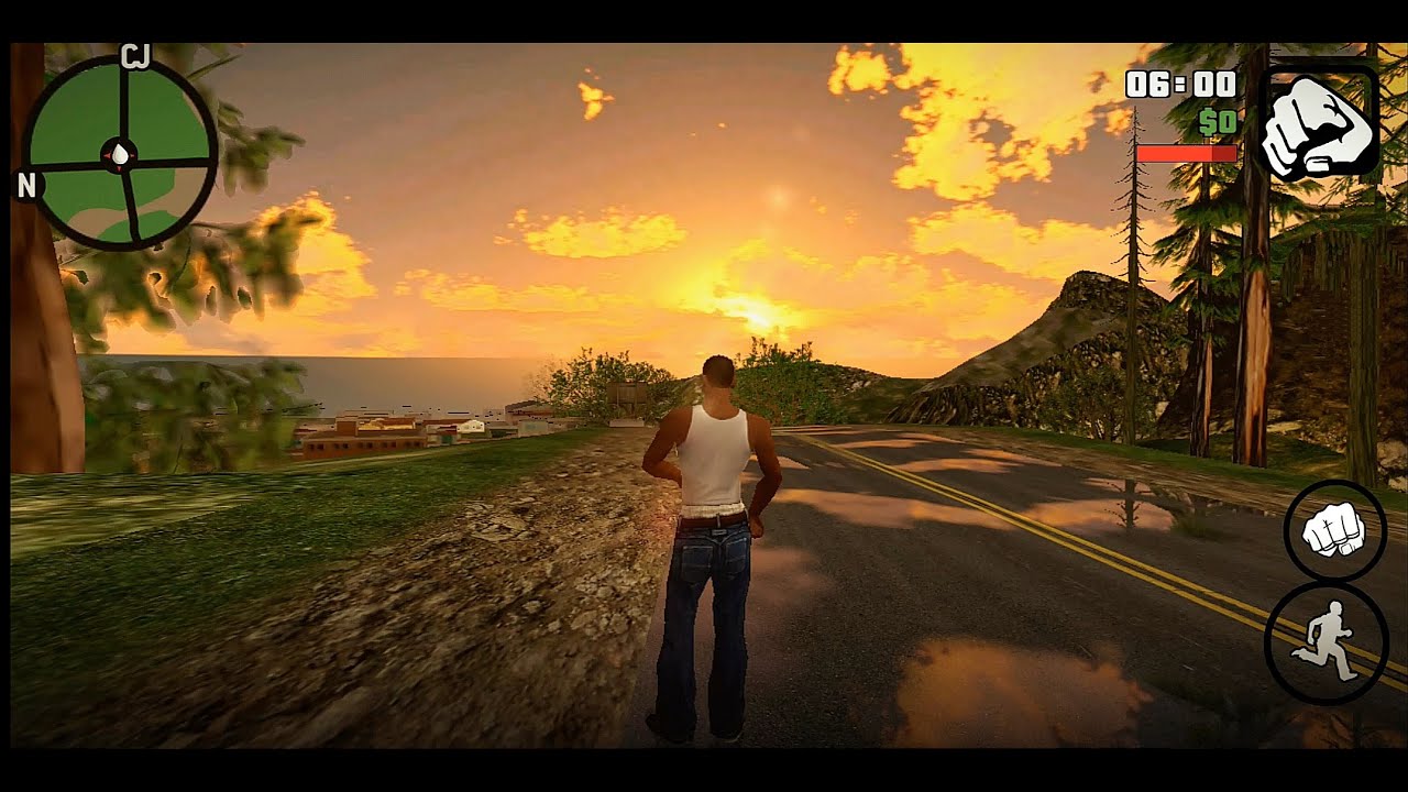 Download Definitive Edition style graphics for GTA San Andreas