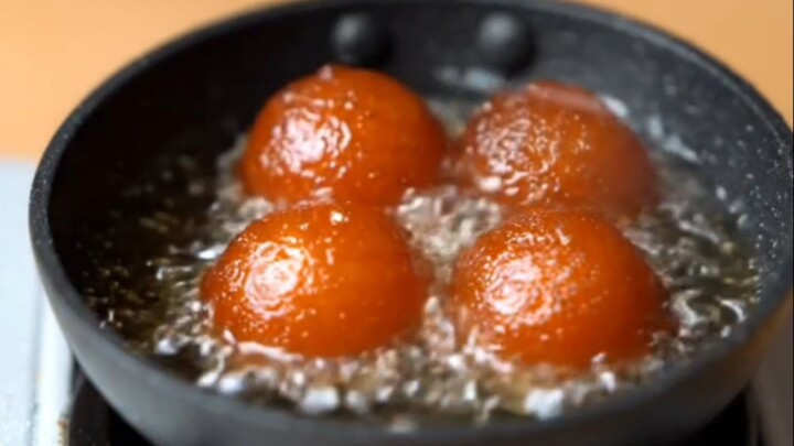 2-Inch Miniature Gulab Jamun 😍 | Satisfying ASMR Mini Cooking 🍯🔥