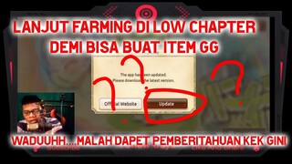 Lanjut Farming di Low Chapter Demi Bisa Buat Item GG...!!!