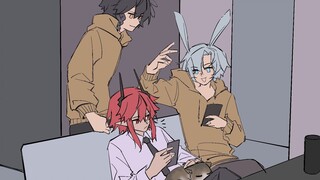 【Longlangxuan/Handwritten】Pi Che and Xuanmei teach you how to trick Brother Long