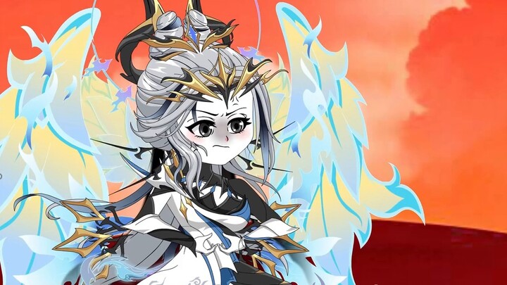 الحلقة 18 (هونغ هوان سان تشين، عمه) يقود يوان فينغ قبيلة الفينيق لحرب ضارية ضد قبيلة التنين