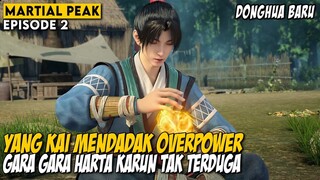 YANG KAI MENDAPATKAN BUKU HITAM UNTUK MEMBENTUK TUBUH EMAS - ALUR CERITA DONGHUA MARTIAL PEAK EPS 2