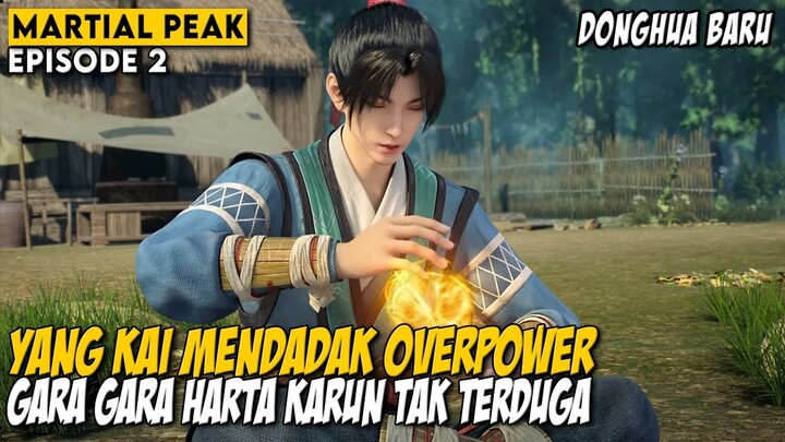 YANG KAI MENDAPATKAN BUKU HITAM UNTUK MEMBENTUK TUBUH EMAS - ALUR CERITA DONGHUA MARTIAL PEAK EPS 2