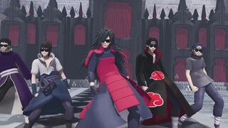 【Naruto MMD】The new treasure island of the macho version 【Uchiha family】