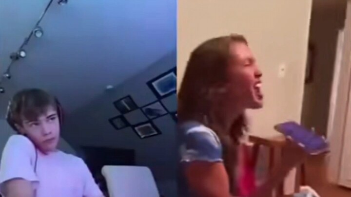 Man: 😑  Woman: 🤬