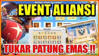 EVENT ALIANSI YANG BISA DAPET PALBOT EMAS !! MOBILISASI ALIANSI RISE OF KINGDOMS !!