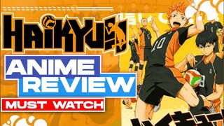 Haikyuu Anime Review | Must watch Sports Anime