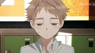 July new show: The heroine was caught playing with the sleeping hero's hand, so she asked the hero t