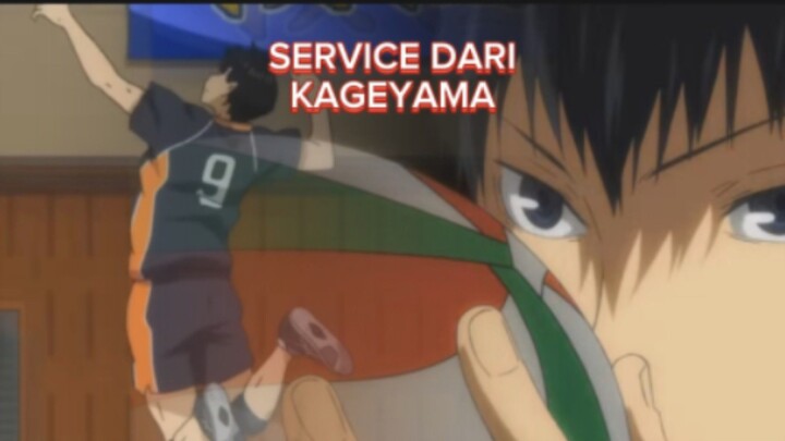 Kageyama Jump Serve in Haikyuu