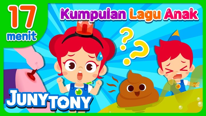 Kumpulan Lagu Anak | Lagu Pertanyaan Umum | Kentut 💨,💩Buang Air Besar | Lagu Anak | JunyTony