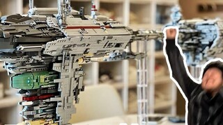 10 days and 14,000 yuan, I successfully built the most complex and out-of-print Nebula Battleship in