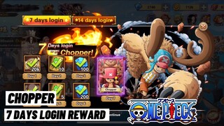 7 Days Login Reward Chopper! Deep Sea Mist One Piece Gameplay