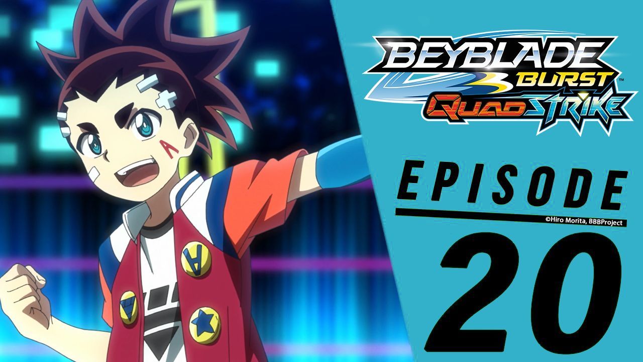 BEYBLADE BURST QUADSTRIKE Episode 1 Part 1: Thunder and Lightning!  Elemental Power! 