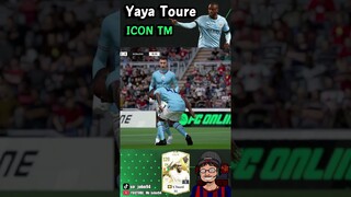 ลองเล่น Yaya toure ICON TM ทำไมมันเก่งจังว้า #yayatoure #fconline #shrots