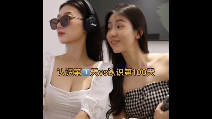 Ngày đầu tiên quen bạn cùng phòng vs ngày thứ 100