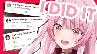 Rosemi accidently beat NIJISANJI EN on Suika Game