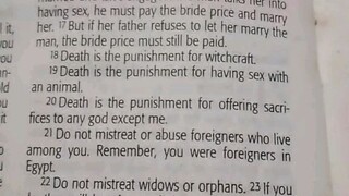 Daily Verse.                  Exodus 22:22-24
