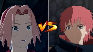 [NSUNS 4] ADVENTURE MODE GAMEPLAY SAKURA VS SASORI