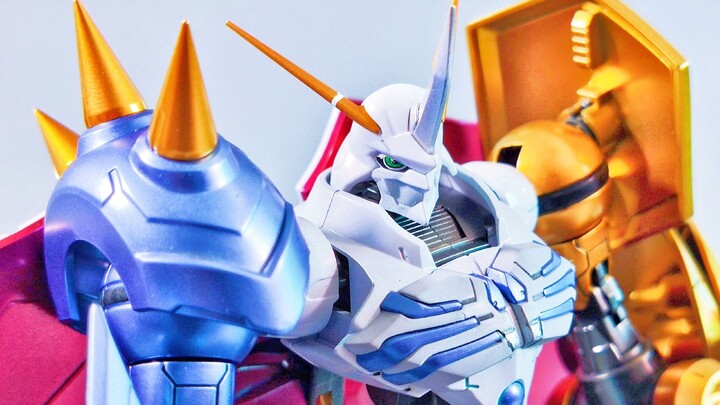[First release on the entire network] Bandai Omegamon assembly frs metal pearlescent spray finished 