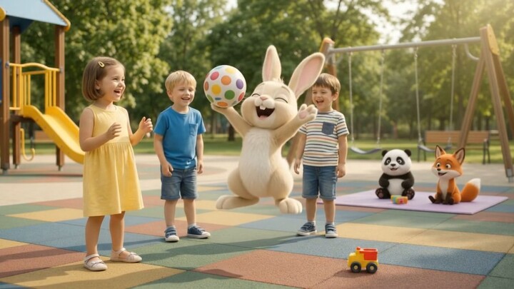 Wild Pals 🐰 | Binky's New Ball! ⚽ The Fun Begins!