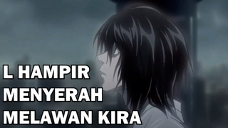 L Hampir Menyerah Melawan KIRA ❗️❗️ - Death Note