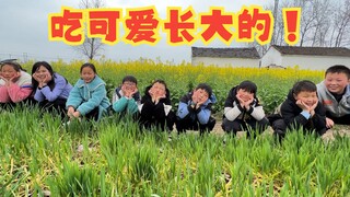 吃馍长大的