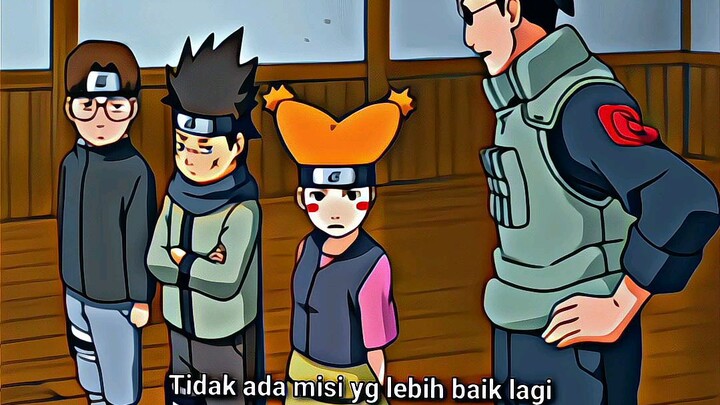 konohamaru dan naruto akan jadi hokage