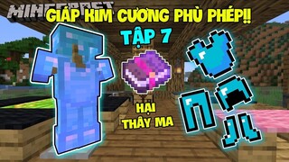 Minecraft Sinh Tồn 1.16.1 tập 7_ Phù Phép Giáp Kim Cương Và Xây Ruộng Lúa!!