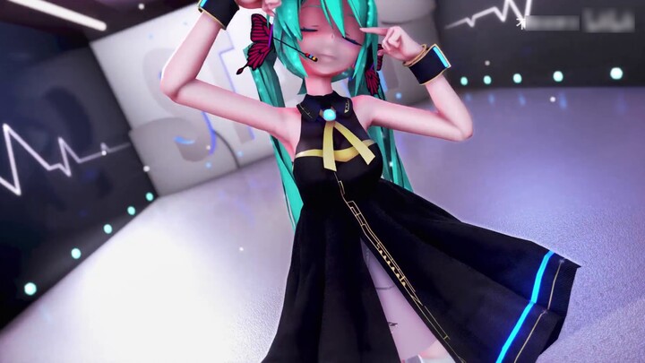 [MMD/gaya asam] Hatsune Miku-domba