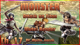 "Monster" AoT x Mute! Listener ASMR Roleplay Reading Chapter 17 |Attack on Titan|