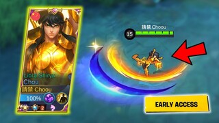 THANKYOU MOONTON, FOR THIS EARLY ACCESS OF LIBRA SHIRYU!! 😱 NEW SKIN CHOU GAMEPLAY!!