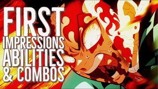 NEW Tanjiro (Entertainment District) | DLC Update | 100% Combos and More!