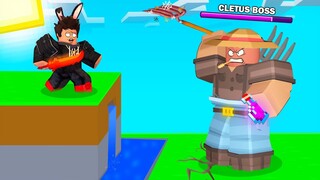 CLETUS BOSS in Roblox Bedwars..