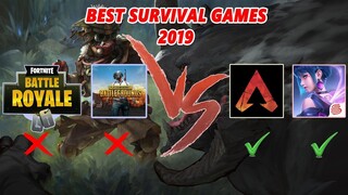 Top 5 Survival Games Better Than PUBG And FORTNITE For Smartphone & Pc