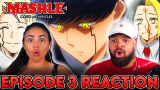 MASH DESTROYED THIS BULLY! | Mashle: Magic and Muscles Episode 3 Reaction
