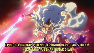 KONTROVERSI GEAR 5 LUFFY! ODA LANGSUNG UNGKAP PUNCAK DARI POTENSI KEKUATAN MILIK GEAR 5 LUFFY!