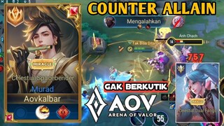 AOV MURAD DS GAMEPLAY|murad VS allain tercounter|RoV|Arena of valor|Liên Quân Mobile