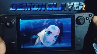 Gameplay demon slayer Epic scene (SteamDeck)