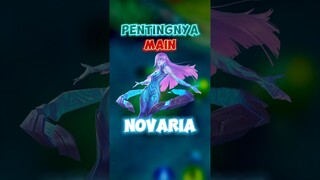 Pentingnya main novaria agar selalu geserin map ✍️🙌 #contentcreatormlbb #wiamungtzy #novaria