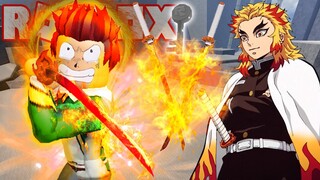 Roblox - Lấy Được Thanh Kiếm Lửa Rengoku Của Viêm Trụ Đã Xuất Hiện Trong One Piece | Blox Fruit