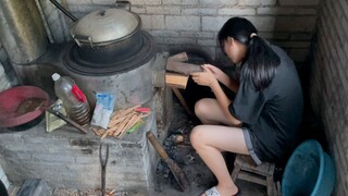 A 16-year-old daughter boils water and cooks for her 84-year-old father. How long can she continue l