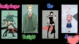 nama anime nya spy x family