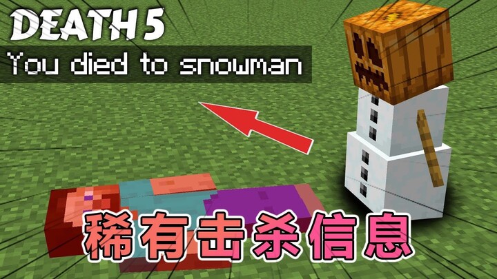 Minecraft: Kakak Tantang Dirinya Sendiri untuk Meraih Informasi Pembunuhan Paling Langka di Minecraf