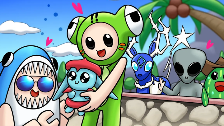 กบเลี่ยนหลามสร้างสวนสัตว์ ที่มีแต่สัตว์แปลกๆ - Roblox