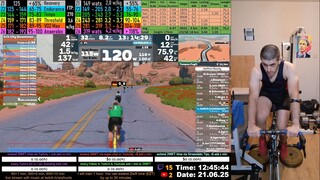 Zwift Cycling Workout 21.06.2025