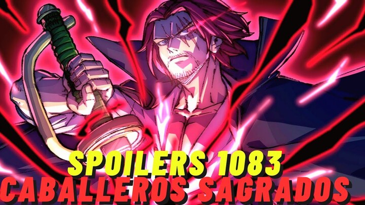 BOMBAZO ! PRIMERA IMAGEN de los CABALLEROS SAGRADOS  de IM ! SPOILERS ONE PIECE 1083 !!!