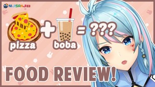 【NIJISANJI ID】Pizza dengan topping Boba?! | PIZZA REVIEW